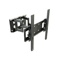Double Arm Wall Bracket Full Motion Swivel Heavy Duty TV Wall Mount Bracket Supports 32″ to 85″ TV