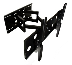Double Arm Wall Bracket Full Motion Swivel Heavy Duty TV Wall Mount Bracket Supports 32″ to 85″ TV
