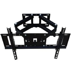 Double Arm Wall Bracket Full Motion Swivel Heavy Duty TV Wall Mount Bracket Supports 32″ to 85″ TV