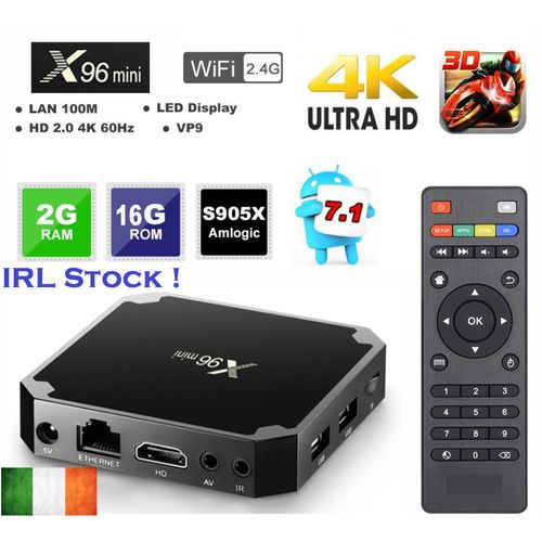 Mxq 4K 5G Smart Internet TV Android 10.1 Box   1 Ram 8GB *