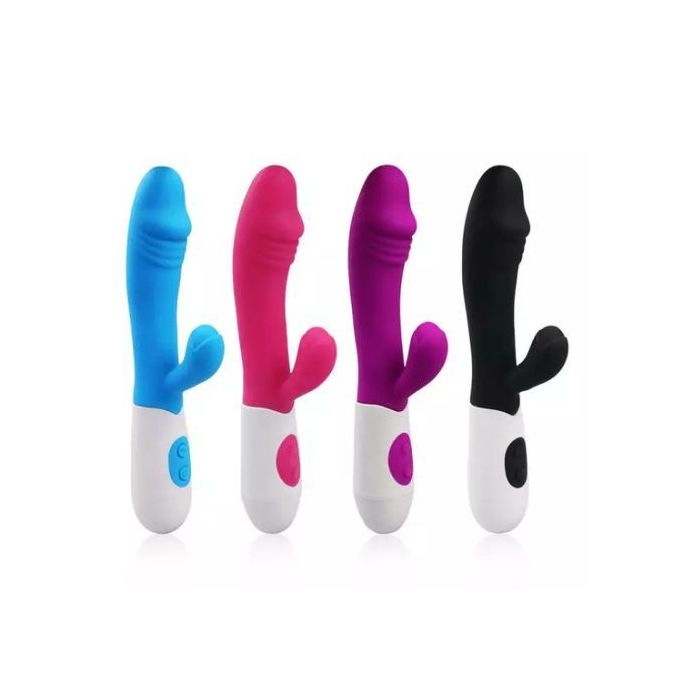 Generic SEXY WATERPROOF FEMALE DILDO G SPOT DUAL VIBRATOR