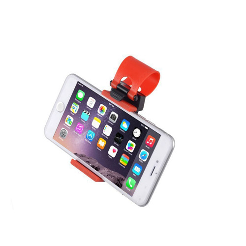 Cellphone Holder Car Steering Wheel Mount  Pad Adjustable Holder with Clip for 55mm-85mm Devices