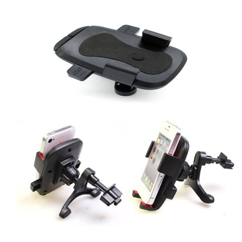 Anti-Slip Car Use Air Vent Phone Holder with 360 Degree Rotation for PAD/MP4/Samsung/Huawei/Xiaomi