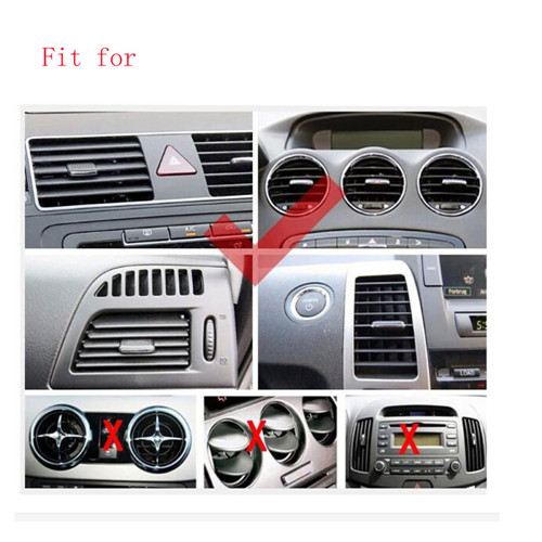 Anti-Slip Car Use Air Vent Phone Holder with 360 Degree Rotation for PAD/MP4/Samsung/Huawei/Xiaomi