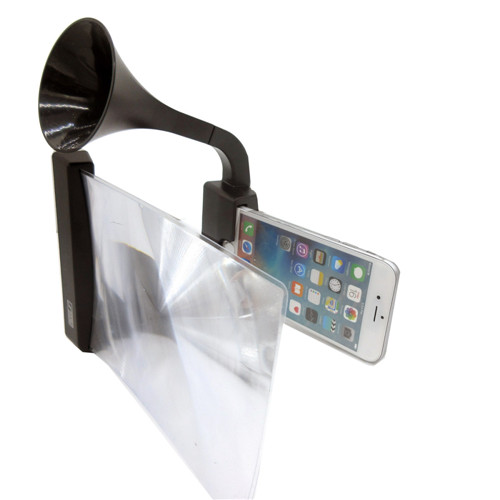Mobile Phone Screen 3D Magnifier with Portable HD Amplifier Enlarge Stand Holder