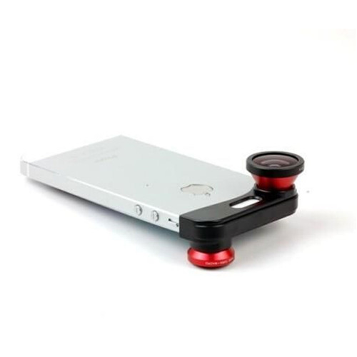 3 in 1 Fish eye + Wide Angle + Macro Camera Photo Zoom Lens Kit for iPhone 5 5s