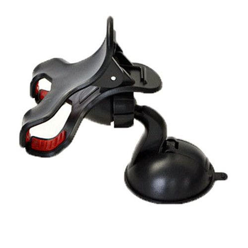 Car Windshield Dashboard Dual Two Arm Grip Suction Cup Stand Holder Mount Windscreen Clamp Clip