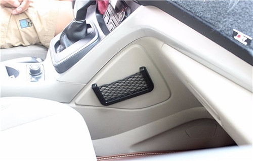 Car Accessories Car Storage Network with Strong Magic Tape for Mobile Phone/Cigarette/Lighter