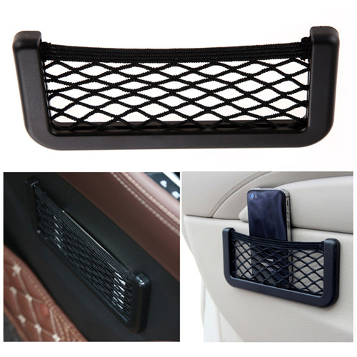 Car Accessories Car Storage Network with Strong Magic Tape for Mobile Phone/Cigarette/Lighter