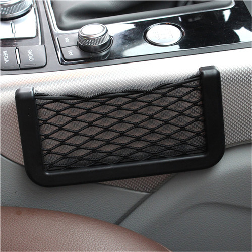Car Accessories Car Storage Network with Strong Magic Tape for Mobile Phone/Cigarette/Lighter