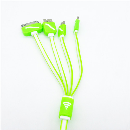 4 in 1 3.0 Cord Retractable USB Cable Charging Phone Data Cable For IOS iPhone And Android Phone