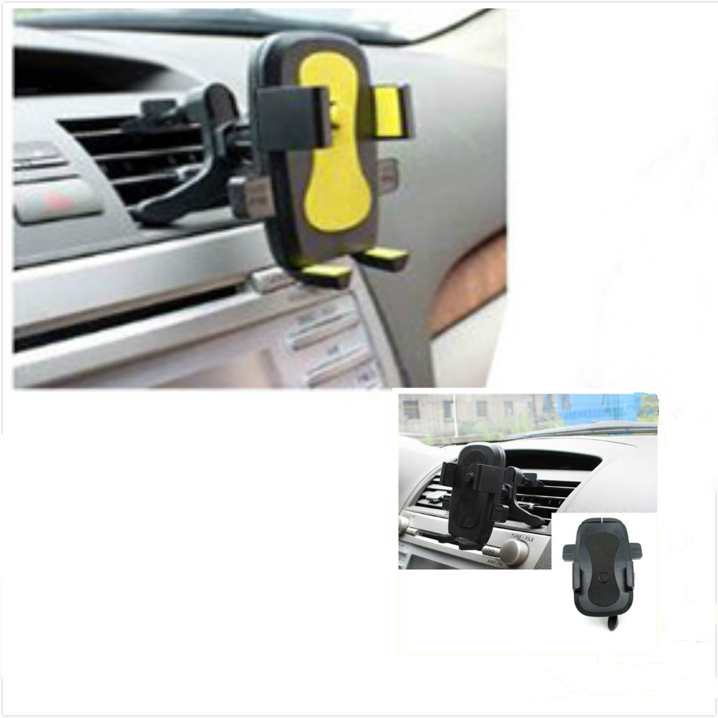 Anti-Slip Car Use Air Vent Phone Holder with 360 Degree Rotation for PAD/MP4/Samsung/Huawei/Xiaomi