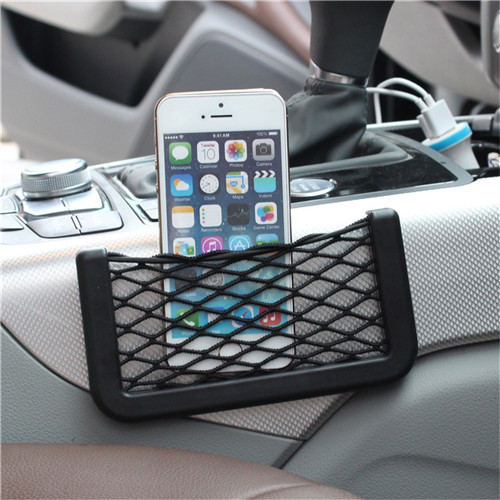 Car Accessories Car Storage Network with Strong Magic Tape for Mobile Phone/Cigarette/Lighter