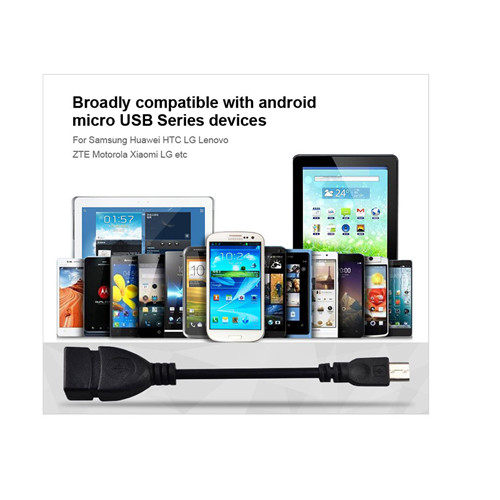 USB 2.0 A To MICRO B Cable Data Type-C Male to USB Female Cable OTG Host Adapter Converter