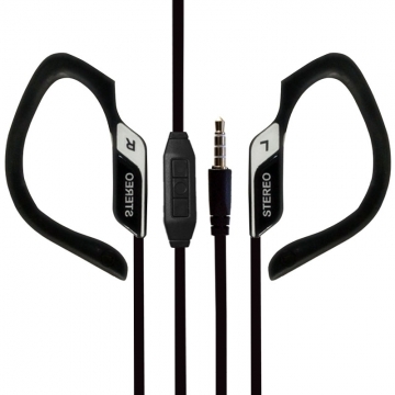 Stereo In-Ear Bass Earphone Headset Sports Hook Ear Music Headphone Earbuds
