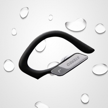 Stereo In-Ear Bass Earphone Headset Sports Hook Ear Music Headphone Earbuds
