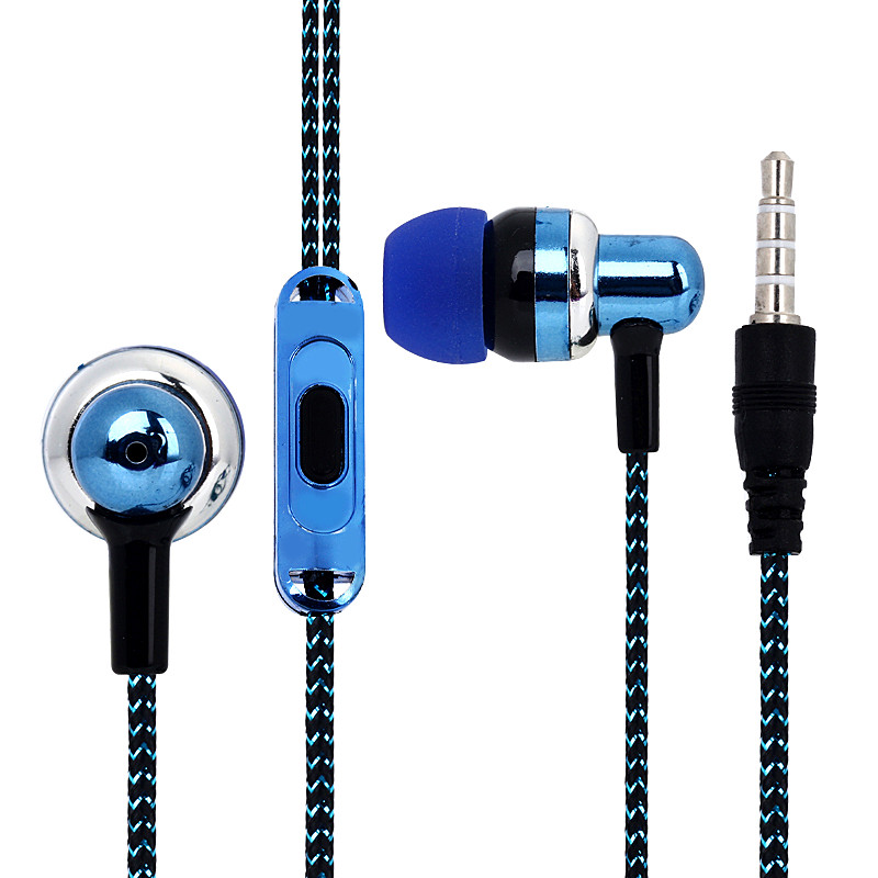 3.5mm Stereo Earphone with Built-in Mic for Hand-free Calls for Blackberry