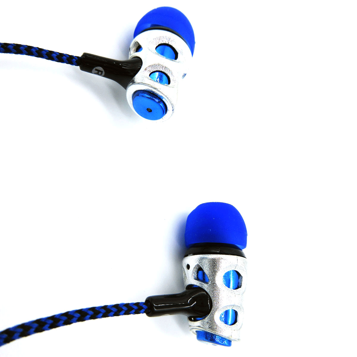 Hole Shape Stereo Music Earphone 3.5mm Wire Earphones with Microphone for IOS/HTC/Xiaomi