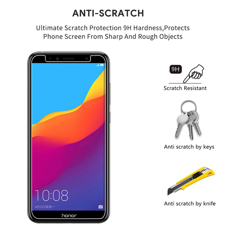 3PCS Safety Tempered Glass Film Screen Protectors For TECNO C9/W8/C8