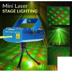 Mini LED Laser Projector Stage Lights Portable One
