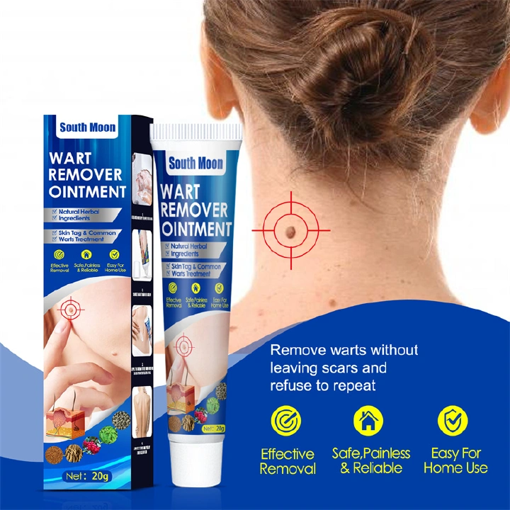 South Moon Warts Remover Ointment Skin Tags Removal Gel Face Body Care Mole Remover Wart Removal Body Warts Treatment Cream