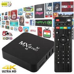 Mxq 4K 5G Smart Internet TV Android 10.1 Box   1 Ram 8GB