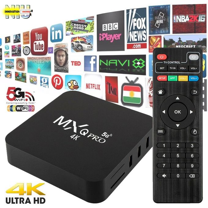 Mxq 4K 5G Smart Internet TV Android 10.1 Box   1 Ram 8GB