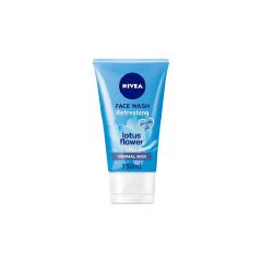 OFFER!!! (PACK OF 2) NIVEA Refreshing Face Wash For Women -150ml,thoroughly yet gently & effectively cleanse skin while supporting it natural moisture balance. Enriched with lotus flower and  Hydra IQ