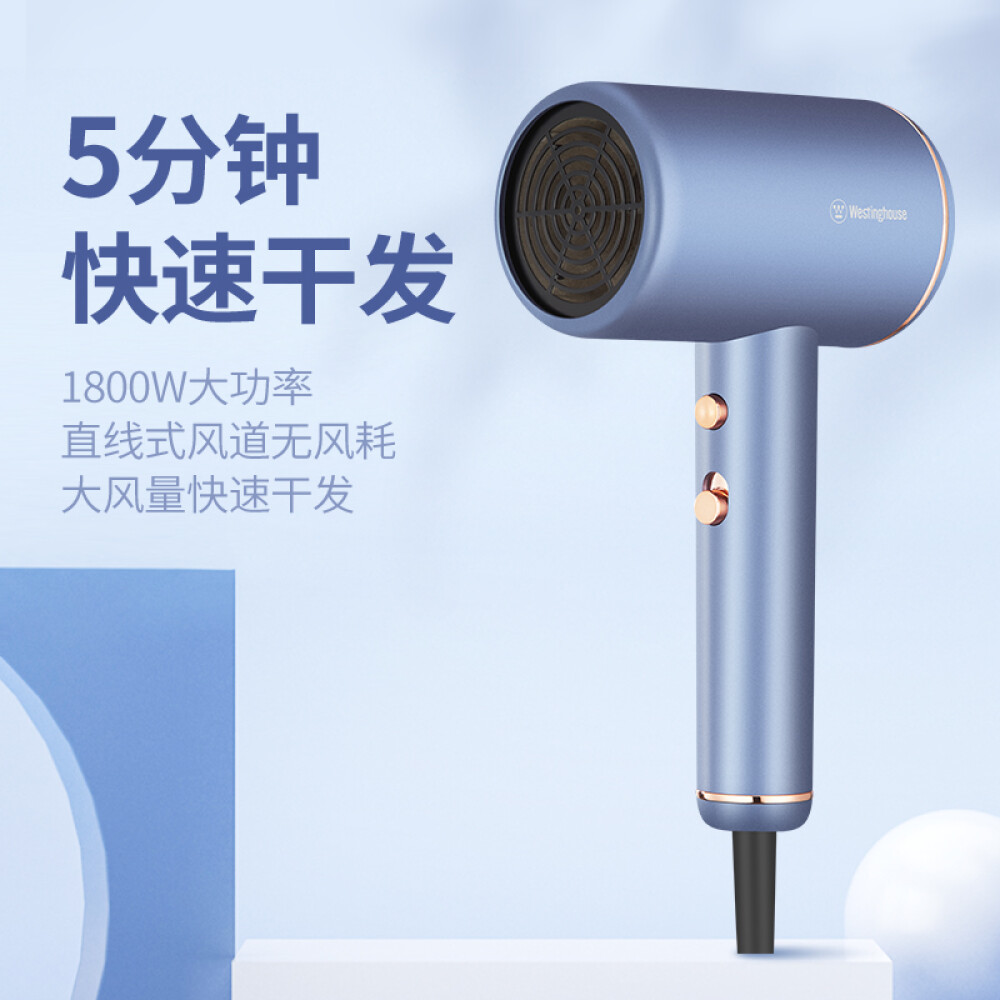Westinghouse Electric hair dryer Household high power quick dry hair protection cold and hot air blower Home Travel Hair Style Tool