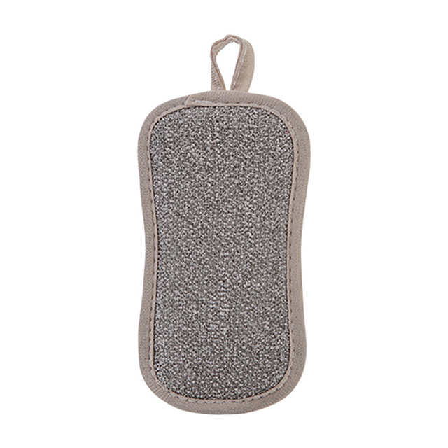 1Pcs Cleaning Sponge Washing Cloth Dish Pot Pan Non-Scratch Double-sided Microfiber Sponge Scrubber Home Kitchen Accessories