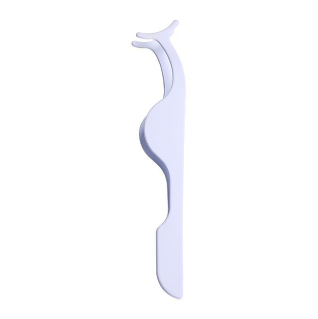 False Eyelash Tweezers Extension Clip T-shape Fake Eyelash Curler Stainless Steel Nipper Tool Fish Tail Clamp Makeup Tools view 7