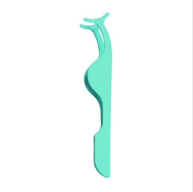 False Eyelash Tweezers Extension Clip T-shape Fake Eyelash Curler Stainless Steel Nipper Tool Fish Tail Clamp Makeup Tools view 8