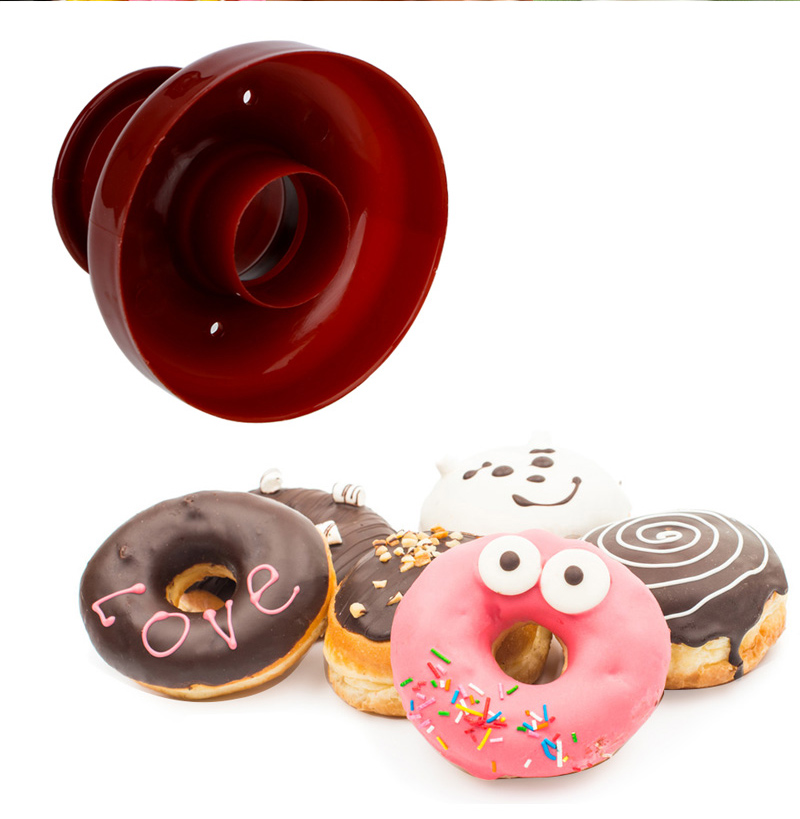 1Pcs DIY Donut Cutter Maker Donuts Cookie Cake Bakery Mold Fondant Decor Food Bakery DIY Baking Mould Tool Kitchen Accessories
