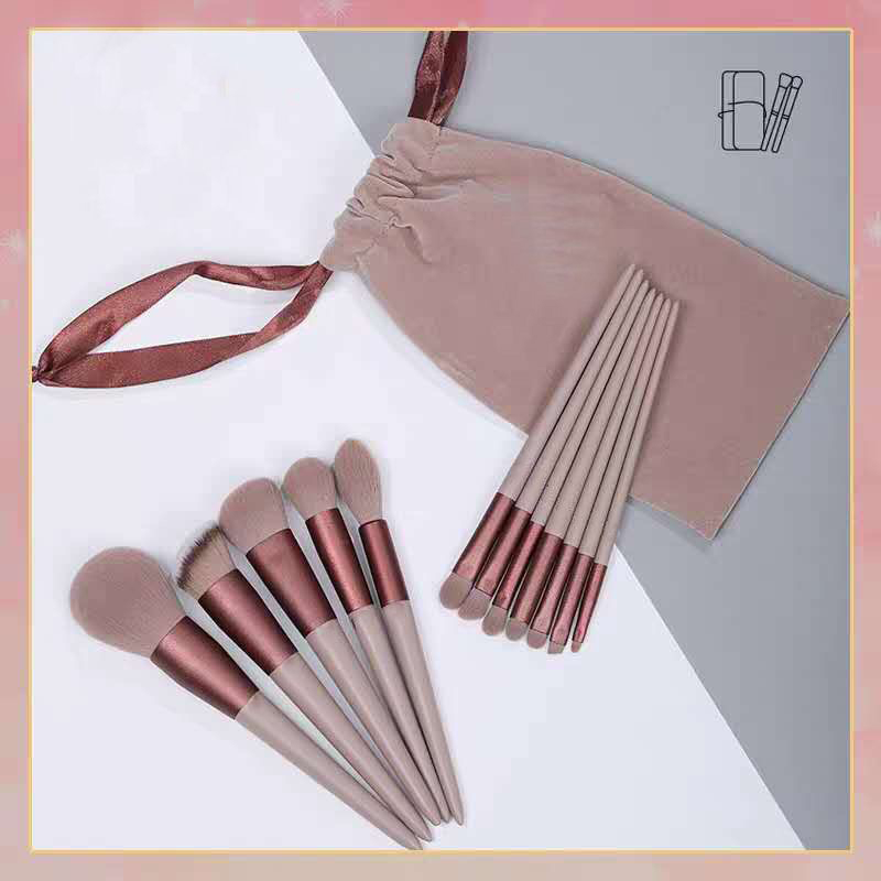 Makeup Brushes set Tool Natural Brush Set Kit Professional Powder Small High Quality Highlighter Lip Eyeshadow Makeup Tool