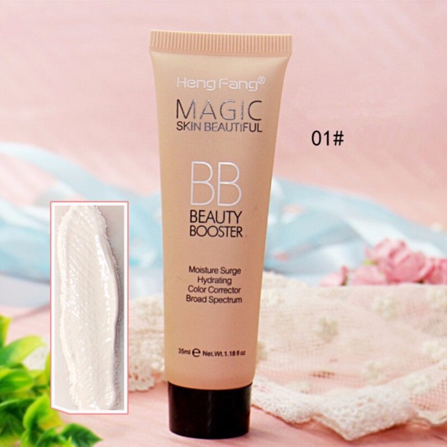 1Pc 3 Kinds Skin Color Natural Brighten Base Makeup Concealer Long Lasting Face Whitening Foundation BB Cream Cosmetic