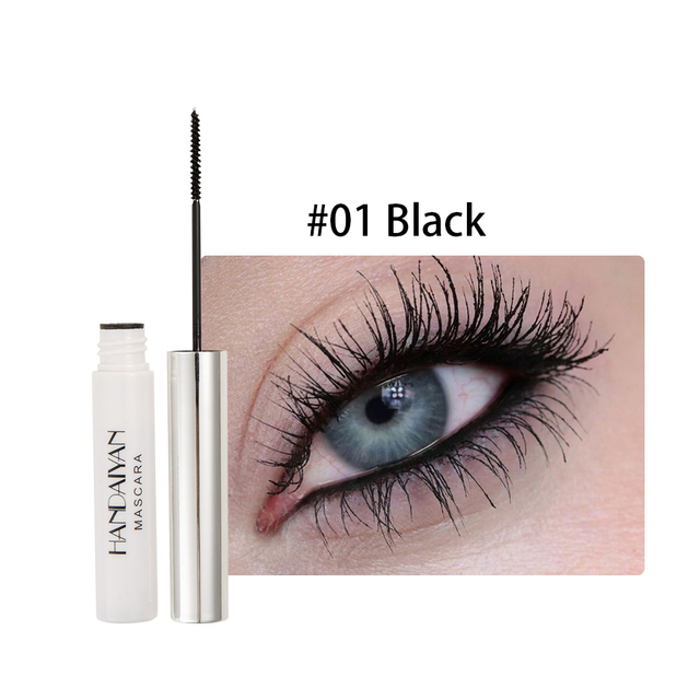 HANDAIYAN Colorful Eyelash Mascara Waterproof Eyelash Extension Curling Lengthenthick Curly Slender Color mascara Lashes Mascara
