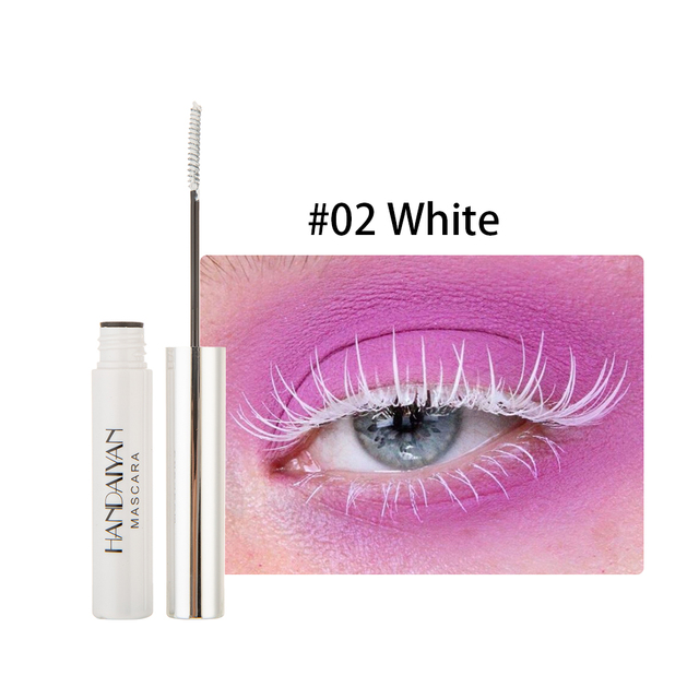 HANDAIYAN Colorful Eyelash Mascara Waterproof Eyelash Extension Curling Lengthenthick Curly Slender Color mascara Lashes Mascara view 2