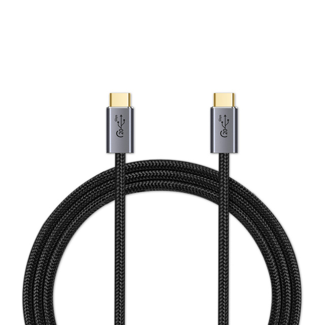 100W Fast Charge Data Cable 20Gbps USB 3.2 To Type C Cable For Macbook Pro 8K USB Extension Cable USB C Type-C Quick Cable 1M/3M