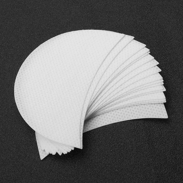 50pcs/set Disposable Eye Shadow Makeup Protector Stickers Pads Eyeshadow Shields Under Eye Patches Eyes Makeup Application view 2