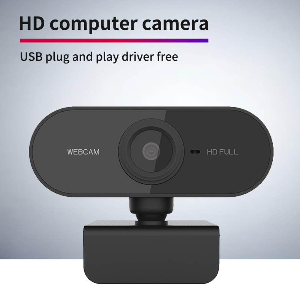 1080P Full HD Web Camera With Microphone USB Plug Web Cam For PC Computer Mac Laptop Desktop  Mini Camera