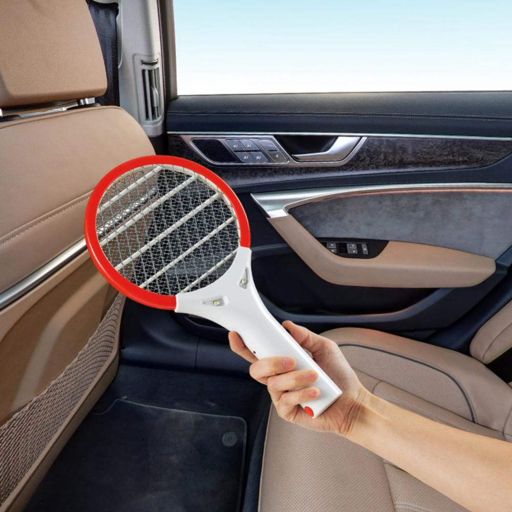 Electric Mosquito Swatter LED Rechargeable Bugss Zapper Fly Insectss Mosquito Swatter Killer Racket