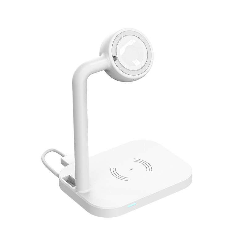 For Apple Watch SE 6 7 3 In 1 Qi Wireless Charger Stand Airpods Pro 15W Fast Charging Dock Station For iPhone 14 13 12 11 XS XR X 8 Fast Charging Adapter