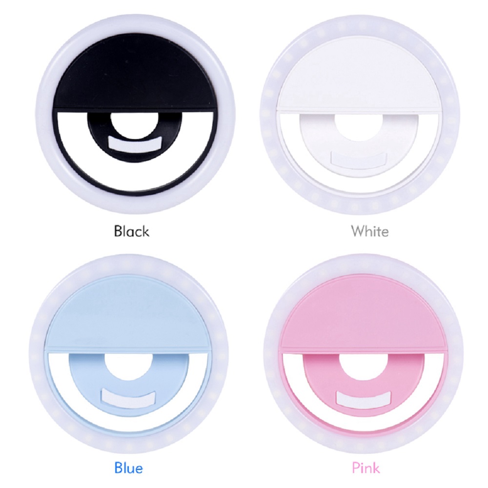 USB Charge Led Selfie Ring Light Mobile Phone Lens Selfie Lamp Ring Phone Selfie Light