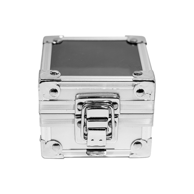 25 Slots Aluminum Nail Art Grinding Head Bit Holder Displaying Storage Box Nail Drill Bits Holder Container Stand Display Rack
