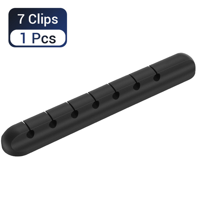 Cable Organizer Silicone Winder USB Charging Cable Organizer Holder For Mouse Keyboard Headphone Wire Organizer Clips Cord