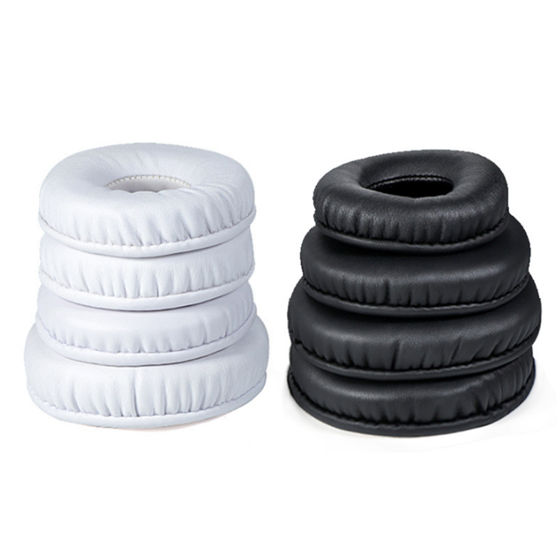 2pcs 80MM Headphone Pad Ear Pad Sponge In-ear Earphone Cover Earphone Accessories