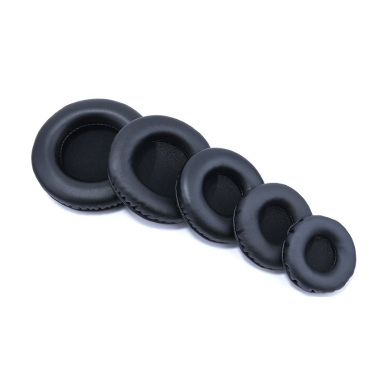 2pcs 80MM Headphone Pad Ear Pad Sponge In-ear Earphone Cover Earphone Accessories