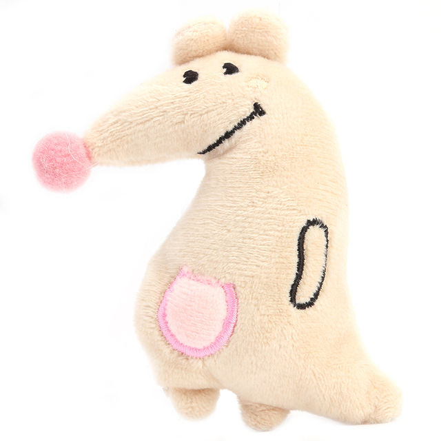 Pet Cat Toy Cute Plush Animal for Kitten Mint Teaser Play Interactive Toys Teeth Grinding Catnip Toys Pet Kitten Chewing Toy New
