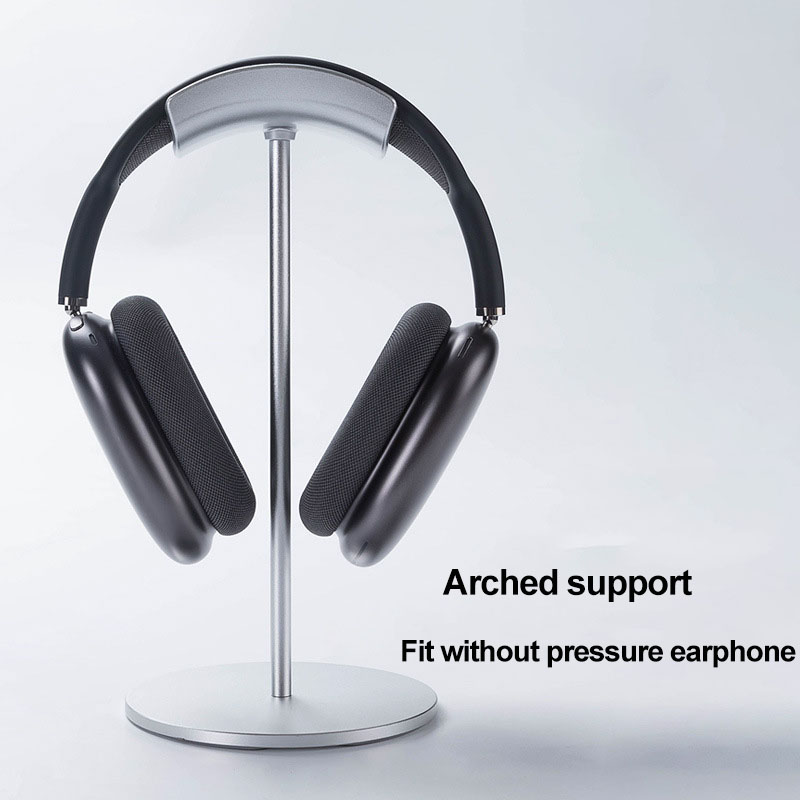 Headworn Aluminum Alloy Earphone Holder For AirPods Max/Beats/Bose/Sennheiser/Audio Technica/AKG Headphone Stand Stylish Non-Slip Headset Holder Bracket