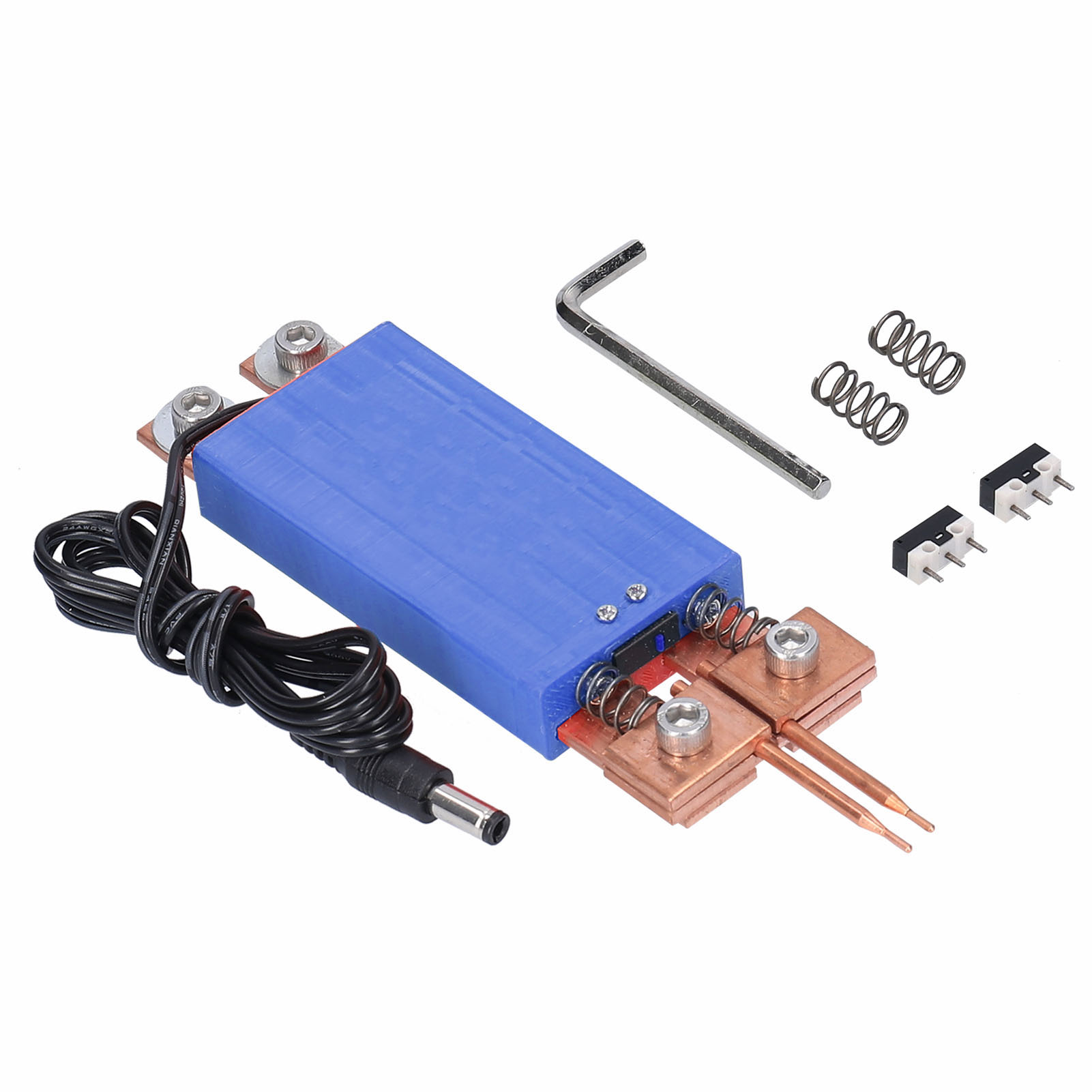 Integrated Type Spot Welding Pen Automatic Trigger Weld Machine Accessory for 18650 Battery Dual Springs Spot Welding Pen